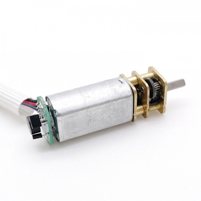 2Pcs 6V 12V Brushed DC Gear Motor High Torque Brush PMDC Motor 14mm Diameter