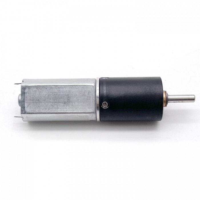 2Pcs 6V 12V Micro Brush Geared DC Motor with Gear Reducer 2.4 kg.cm 12-500 RPM
