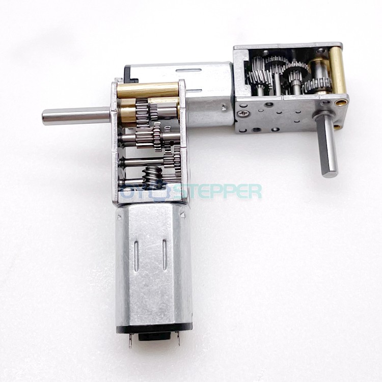 Buy TWG1220-N30VA 20Pcs 6V 12V Mini DC Worm Gear Motor 1kg.cm 12
