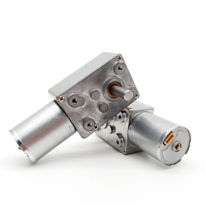 2Pcs 12V 24V Brushless DC Worm Gear Motor 8kg.cm 4500RPM 32*76.8mm