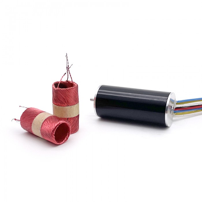 12V 24V Round Electric BLDC Coreless Motor 32.6g.cm 16mm*36mm 2mm Shaft