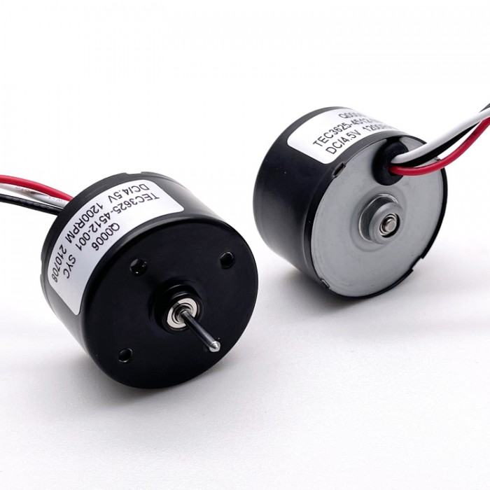 2Pcs 12V 24V Brushless DC Motor High Torque 36mm*25mm 550g.cm 6000RPM