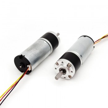 12V 24V Brushless DC Motor BLDC Gear Motor with Reduction Gearbox 3kg.cm 22*30mm