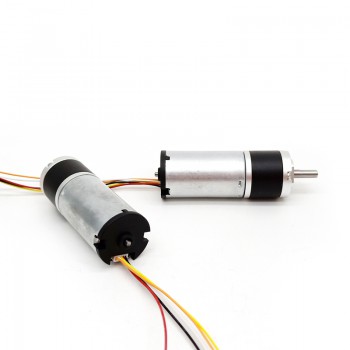 12V 24V Brushless DC Motor BLDC Gear Motor with Reduction Gearbox 3kg.cm 22*30mm