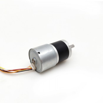 12V 24V Electric BLDC Geared Motor with Planetary Gearbox Brushless DC Motor With Encoder 3.0kg.cm 24.4mm