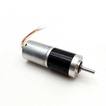 12V 24V BLDC Brushless DC Gear Motor Plantary Gearbox with Speed Controller 5.0kg.cm 24.4mm