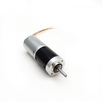 12V 24V BLDC Brushless DC Gear Motor Plantary Gearbox with Speed Controller 5.0kg.cm 24.4mm