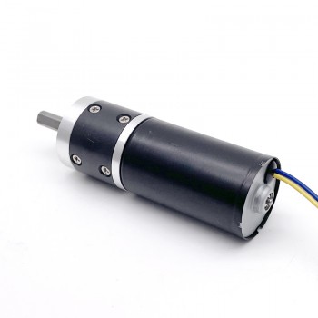 12V 24V Brushless DC Motor BLDC Gear Motor Planetary Gearbox 20kg.cm 20mm Diameter