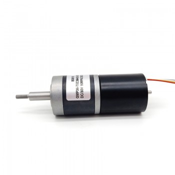 12V 24V Brushless DC Motor BLDC Gear Motor Planetary Gearbox 30kg.cm 35.7mm Diameter