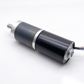 12V 24V Brushless DC Motor High Torque PM Gear Motor Planetary Gearbox 60kg.cm 42mm Diameter