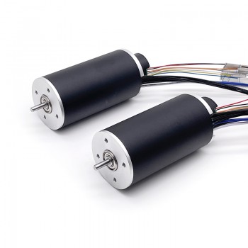 2Pcs 24V 36V High Torque Brushless DC Gear Motor DC Brushless Coreless Motor 1.2-2.4Kg.cm 36*70mm