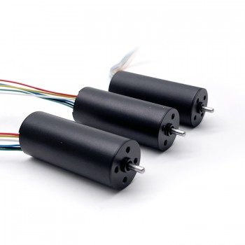 2Pcs 12V 24V Micro Brushless DC Motor Brushless Permanent Magnet DC Motor 50g.cm 16*40mm