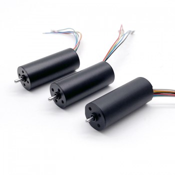 2Pcs 12V 24V Micro Brushless DC Motor Brushless Permanent Magnet DC Motor 50g.cm 16*40mm