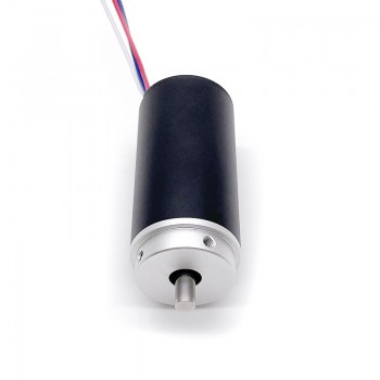 2Pcs 24V High Torque DC Coreless Brushless Motor with Planetary Gearbox 22mm Diameter