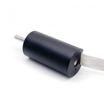 2Pcs 24V High Torque DC Coreless Brushless Motor with Planetary Gearbox 22mm Diameter