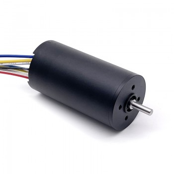 2Pcs 24V High Torque DC Coreless Brushless Motor with Planetary Gearbox 22mm Diameter