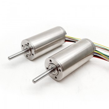 2Pcs 24 48V Micro Coreless Brushless Motor Brushless DC Motor 30*67 mm 10.0-20.0Kg.cm