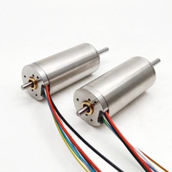 2Pcs 24 48V Micro Coreless Brushless Motor Brushless DC Motor 30*67 mm 10.0-20.0Kg.cm