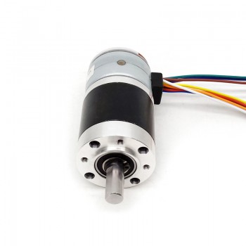 2Pcs 12V Stepper Gear Motor with Planetary Gearbox Gear Reduction 4 Phase Low Speed DC Motor