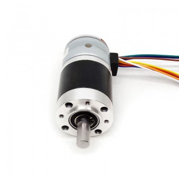 12V Stepper Gear Motor with Planetary Gearbox Gear Reduction 4 Phase Low Speed DC Motor