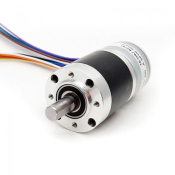 2Pcs 12V Stepper Gear Motor with Planetary Gearbox Gear Reduction 4 Phase Low Speed DC Motor
