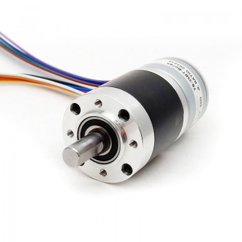 12V Stepper Gear Motor with Planetary Gearbox Gear Reduction 4 Phase Low Speed DC Motor