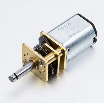 2Pcs 2.4V 5V Mini DC Gear Motor Permanent Magnet Brush PM DC Motor 0.5kg.cm 12mm*24mm