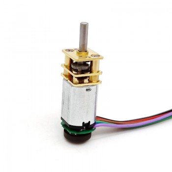 2Pcs 2.4V 5V Mini DC Gear Motor Permanent Magnet Brush PM DC Motor 0.5kg.cm 12mm*24mm