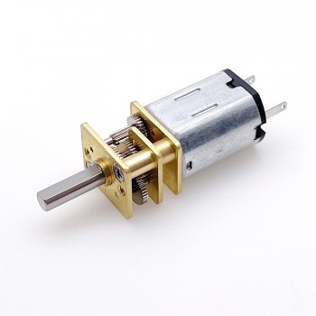 2.4V 5V Mini DC Gear Motor Permanent Magnet Brush PM DC Motor 0.5kg.cm 12mm*24mm