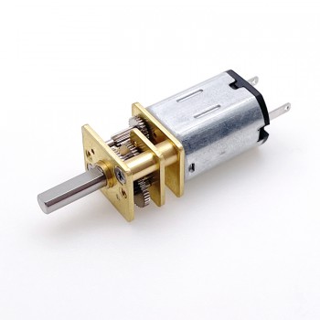 2Pcs 2.4V 5V Mini DC Gear Motor Permanent Magnet Brush PM DC Motor 0.5kg.cm 12mm*24mm