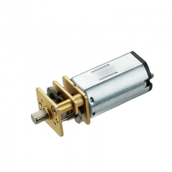 2Pcs 6V 12V PMDC Brushed Motor Brush DC Gear Motor Spur Gearbox 0.5kg.cm