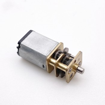 2Pcs 6V 12V Brushed DC Gear Motor Brush PMDC Motor 0.5kg.cm 12mm*29.6mm