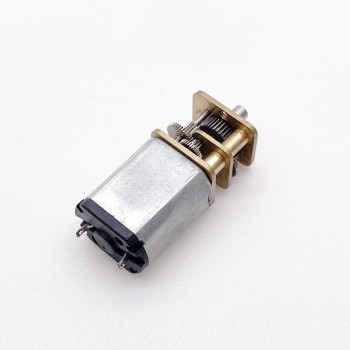2Pcs 6V 12V Brushed DC Gear Motor Brush PMDC Motor 0.5kg.cm 12mm*29.6mm