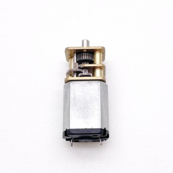 2Pcs 6V 12V Brushed DC Gear Motor Brush PMDC Motor 0.5kg.cm 12mm*29.6mm