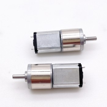 2Pcs 6V 12V Brushed DC Gear Motor with Spur Gear 0.5kg.cm Small Electric DC Gear Motor