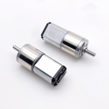 2Pcs 6V 12V Brushed DC Gear Motor with Spur Gear 0.5kg.cm Small Electric DC Gear Motor