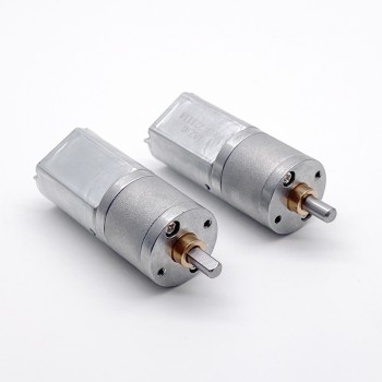 2Pcs 6V 12V High Torque Brushed DC Gear Motor with Spur Gear 2.5kg.cm Speed Reducer Gear Motor