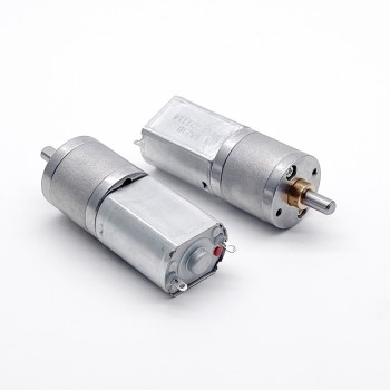 2Pcs 6V 12V High Torque Brushed DC Gear Motor with Spur Gear 2.5kg.cm Speed Reducer Gear Motor