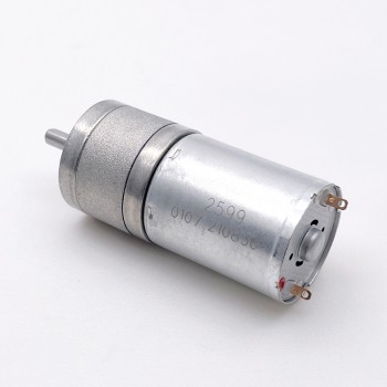 2Pcs 6V 12V High Torque Brush DC Gear Motor Reduction DC Motor 3kg.cm 24.4*30.8 mm