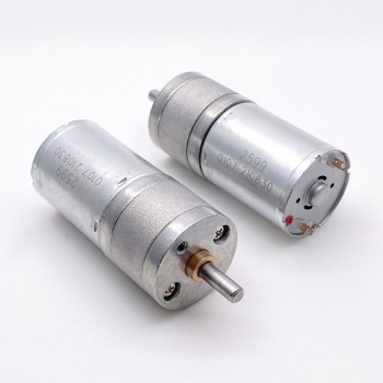 6V 12V High Torque Brush DC Gear Motor Reduction DC Motor 3kg.cm 24.4*30.8 mm