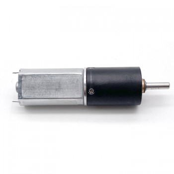 2Pcs 6V 12V Micro Brush Geared DC Motor with Gear Reducer 2.4 kg.cm 12-500 RPM