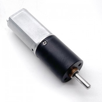 2Pcs 6V 12V Micro Brush Geared DC Motor with Gear Reducer 2.4 kg.cm 12-500 RPM