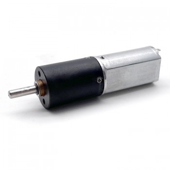 2Pcs 6V 12V Micro Brush Geared DC Motor with Gear Reducer 2.4 kg.cm 12-500 RPM