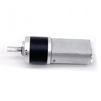 2Pcs 6V 12V Waterproof Brush Gear DC Motor with Planetary Reduction Gearbox 3kg.cm 10-200RPM