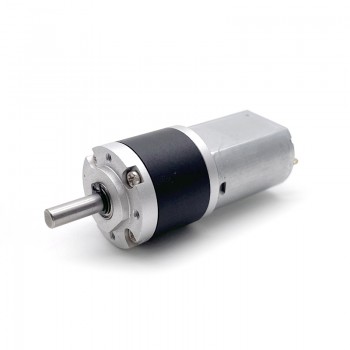 6V 12V Waterproof Brush Gear DC Motor with Planetary Reduction Gearbox 3kg.cm 10-200RPM