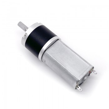 2Pcs 6V 12V Waterproof Brush Gear DC Motor with Planetary Reduction Gearbox 3kg.cm 10-200RPM