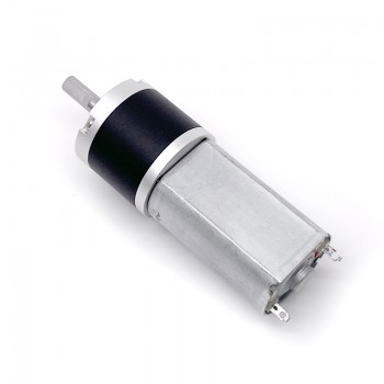 6V 12V Waterproof Brush Gear DC Motor with Planetary Reduction Gearbox 3kg.cm 10-200RPM