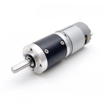 2Pcs 12V 24V Brush PMDC Motor DC Gear Motor with Gear Reducer 20kg.cm