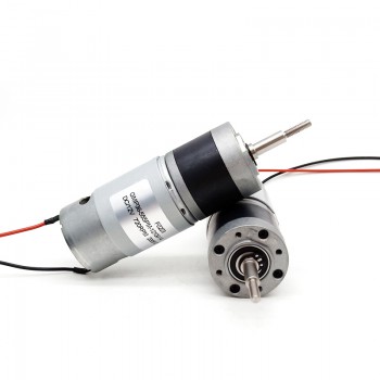 12V 24V High Torque DC Planetary Gear Motor 60kg.cm 36*93mm 8mm Shaft