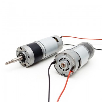 12V 24V High Torque DC Planetary Gear Motor 60kg.cm 36*93mm 8mm Shaft